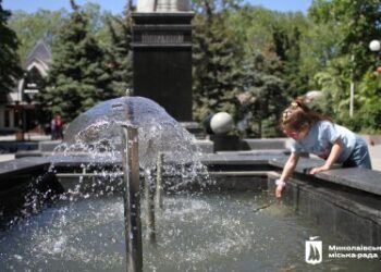 1 травня у Миколаєві запустили фонтани » Миколаївський Оглядач