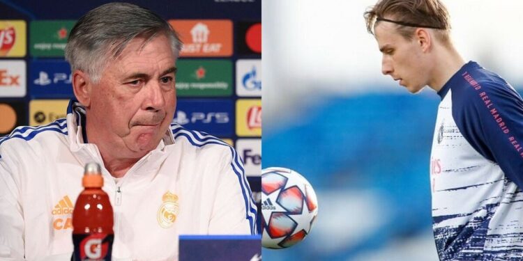 Анчелотти рассказал о решении оставить Андрея Лунина в запасе на матч против «Реал Сосьедад»