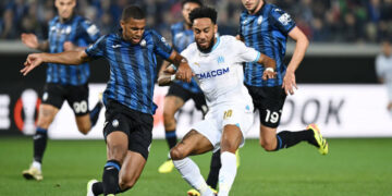 «Аталанта» уверенно обыграла «Марсель» в ответном матче полуфинала Лиги Европы