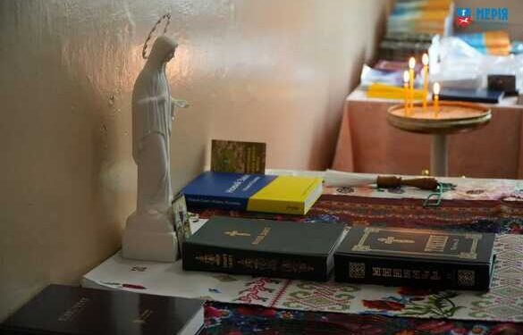 Для черкаських захисників облаштували каплицю