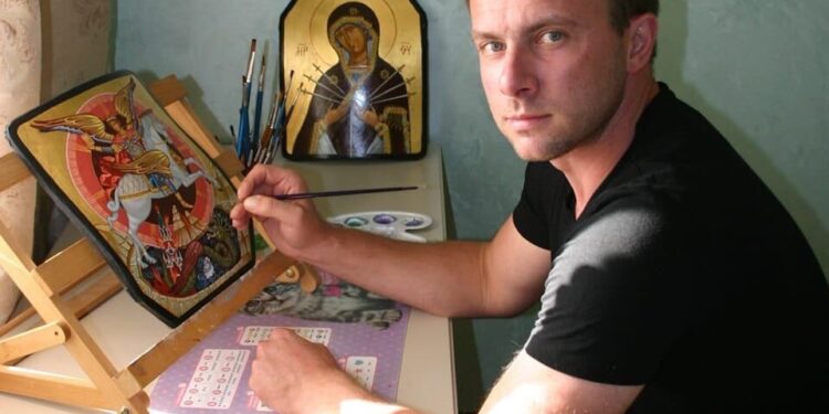 Художник Андрій Охоцький з Кременця мріє стати священником