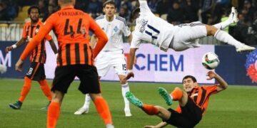 Матч «Шахтер» – «Динамо» закончился серьезной дракой на поле