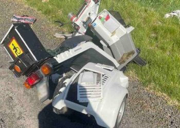 На Уманщині сталася аварія між джипом та скутером: один із водіїв потрапив до реанімації