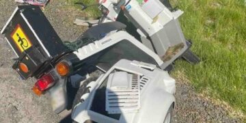 На Уманщині сталася аварія між джипом та скутером: один із водіїв потрапив до реанімації