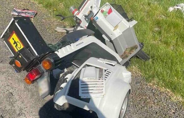 На Уманщині сталася аварія між джипом та скутером: один із водіїв потрапив до реанімації