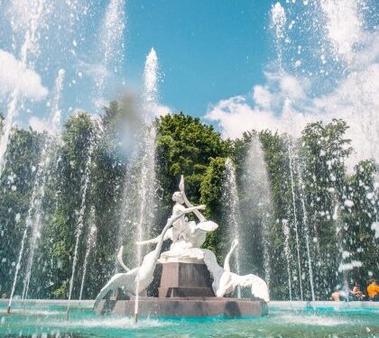 Знаменитий фонтан у Стрийському парку запрацював і матиме відеонагляд