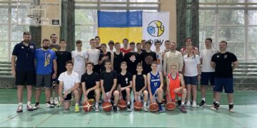 Чоловіча збірна України U-14 проводить збір у Пущі-Водиці – Федерація баскетболу України