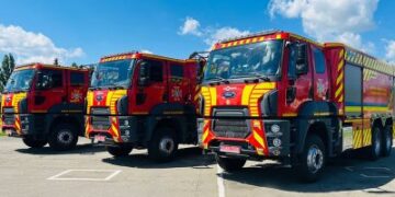 Головне управління ДСНС України у Миколаївській області отримав від іноземних благодійників три спецавтомобілі » Миколаївський Оглядач