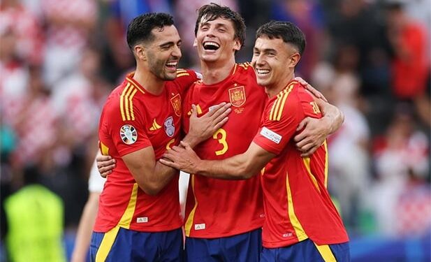 Испания разгромила Хорватию в первом туре Евро-2024