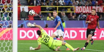 Италия оформила волевую победу над Албанией, пропустив рекордно быстрый гол на Евро-2024