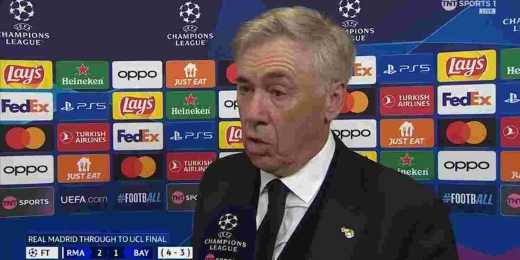Карло Анчелотти определяется с составом Реала на финал Лиги чемпионов