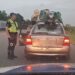 На Черкащині патрульні допомогли водієві на дорозі