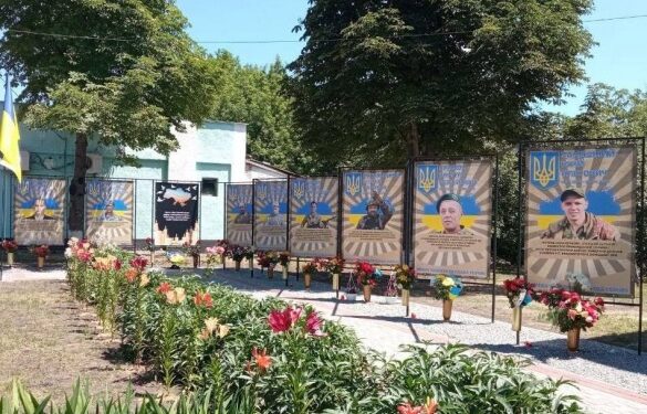 На Черкащині відкрили Алею Пам’яті полеглих захисників