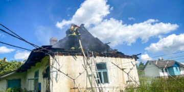 Пожежа у Тернопільській області 5 червня – горіла будівля у селі Кути
