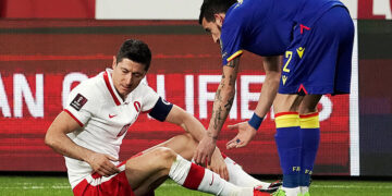 Роберт Левандовски пропустит первый матч сборной Польши на Евро-2024