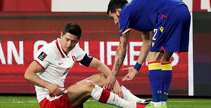 Роберт Левандовски пропустит первый матч сборной Польши на Евро-2024