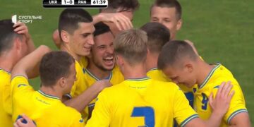 Сборная Украины U-23 по футболу продолжает побеждать на турнире во Франции, обыграв Панаму