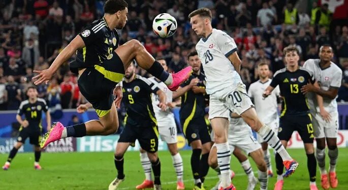 Швейцария и Шотландия разыграли ничью во втором туре Евро-2024