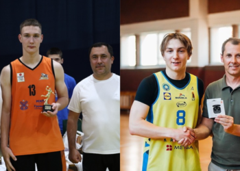 Українці литовського Торнадо: Григорій Леськів виграв Taiklusis Tornadietis, а Захар Покойовий завоював медаль Coppa Alberto Giova-2024 – Федерація баскетболу України