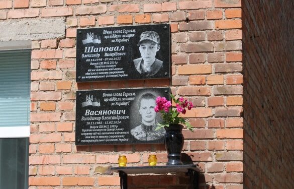 В Умані відкрили дві меморіальні дошки полеглим захисникам