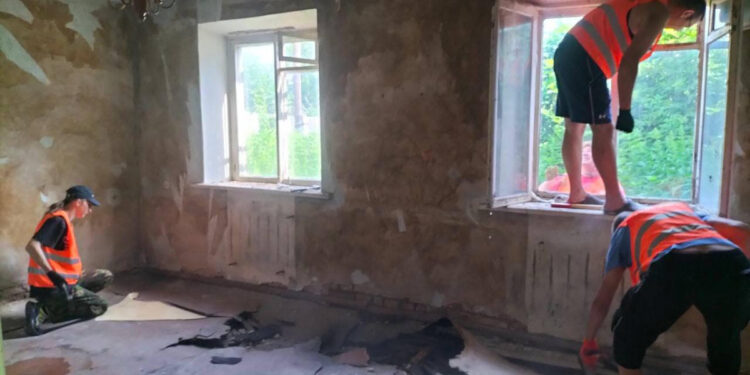 Волонтери запорізького підрозділу Добробату облаштували житло для військових – подробиці | Новости Запорожья