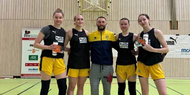 Жіноча збірна U-21 з баскетболу 3х3 стала другою на турнірі в Німеччині – Федерація баскетболу України
