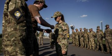 «Азов» влаштовує військовий вишкіл у Полтаві