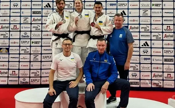Збірна України з дзюдо здобула три медалі на турнірі в Естонії | Дзюдо |
