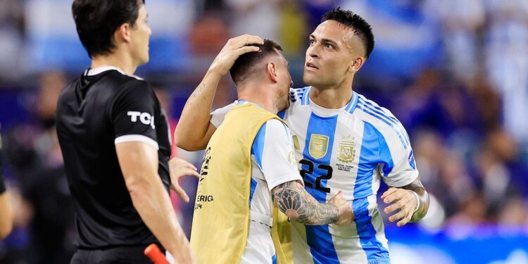 Лаутаро Мартинес обеспечил сборной Аргентине победу в финале Копа Америка 2024
