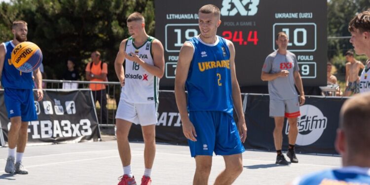 Ліга націй 3х3: чоловіча збірна України U-21 залишається без перемог в Братиславі – Федерація баскетболу України