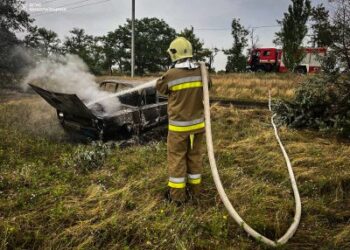 На Миколаївщині вчора двічі горіли автомобілі » Миколаївський Оглядач
