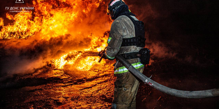 Наслідки ворожої атаки безпілотниками на Полтавщину