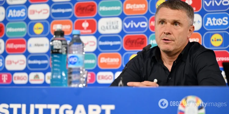 Сергей Ребров прокомментировал вылет Украины из Евро-2024