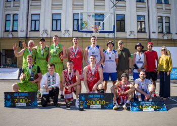 СумДУ-1 — переможець першого етапу Кубку України 3х3 в Житомирі – Федерація баскетболу України