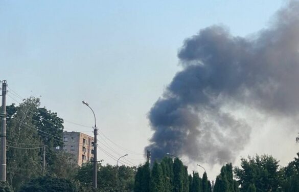 У Черкасах в одному з мікрорайонів сталася пожежа