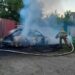 У Черкаському районі горіли дві автівки