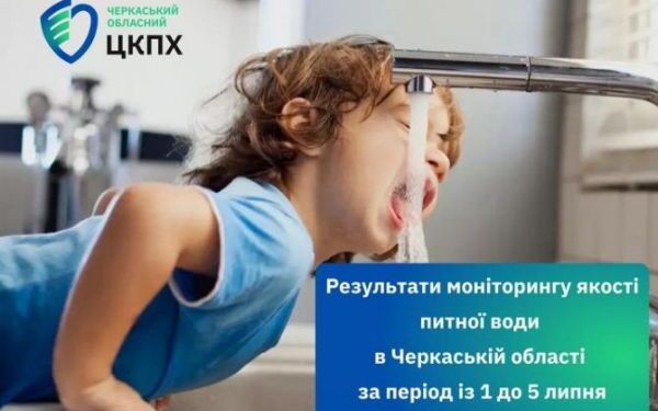 У громаді на Черкащині виявили відхилення у якості питної води — Новини Черкащіни