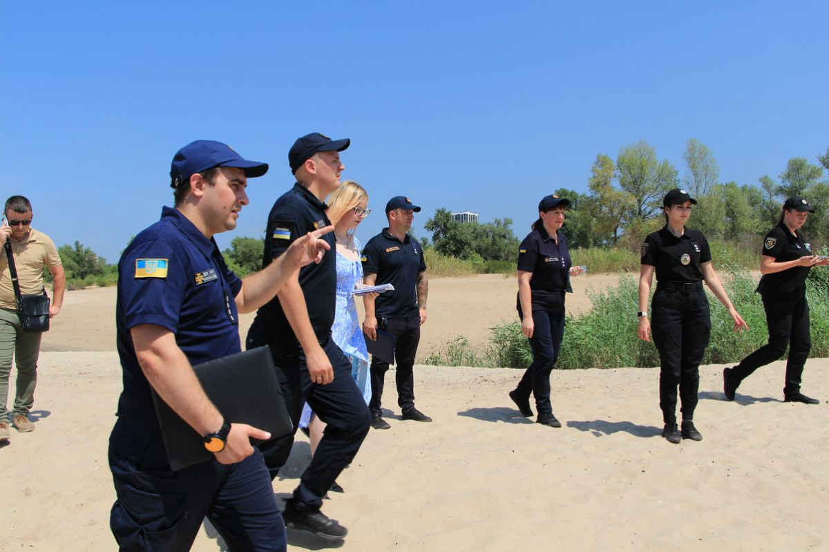 У Запоріжжі обстежили небезпечний пляж, на якому загинули люди