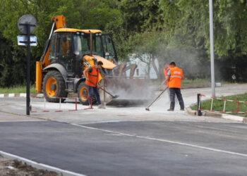 У Запоріжжі в парку Перемоги відремонтували дорогу, що постраждала після обстрілу ворога 8 травня | Новости Запорожья