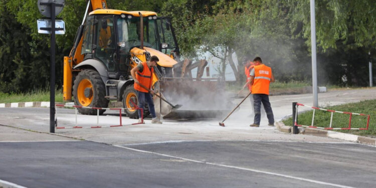 У Запоріжжі в парку Перемоги відремонтували дорогу, що постраждала після обстрілу ворога 8 травня | Новости Запорожья