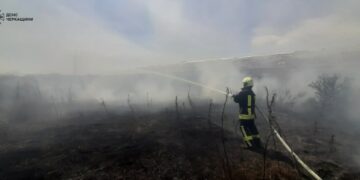 Упродовж доби на Черкащині сталося 6 пожеж