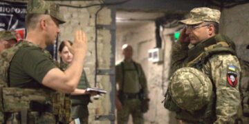 Військового з Уманщини нагородив Головнокомандувач ЗСУ