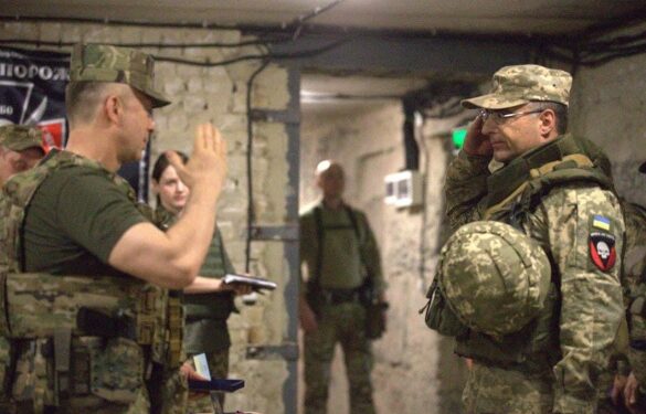 Військового з Уманщини нагородив Головнокомандувач ЗСУ