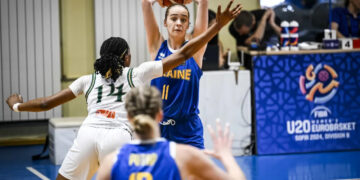 Жіноча збірна України програла Ірландії на старті другого етапу чемпіонату Європи U-20 – Федерація баскетболу України