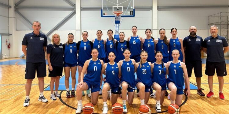 Жіноча збірна України U-16 розпочала підготовку до чемпіонату Європи – Федерація баскетболу України