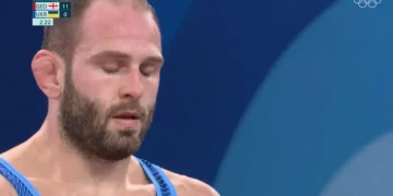 Мчедлідзе розгромно програв чемпіону Європи у чвертьфіналі Олімпійських ігор-2024 | Боротьба |