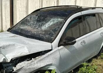 Александр Поворознюк попал в аварию