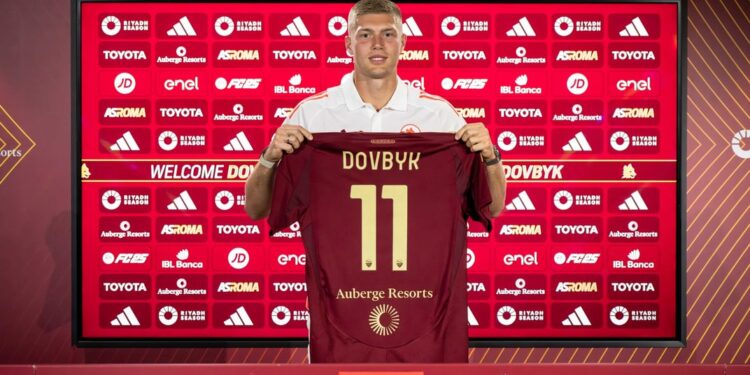 Артем Довбик аргументировал свой выбор перейти в «Рому», а не в «Атлетико»