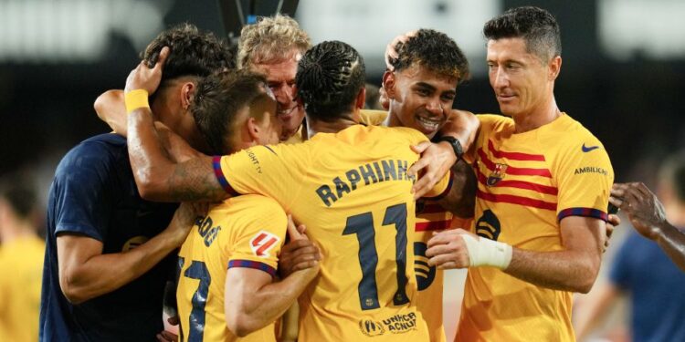 «Барселона» в стартовом матче Ла Лиги сезона 2024/25 обыграла «Валенсию», установив уникальное достижение