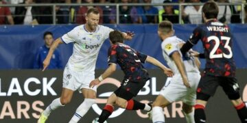 «Динамо» разыграло ничью с «Рейнджерсом» в первом матче 3 этапа квалификации Лиги чемпионов